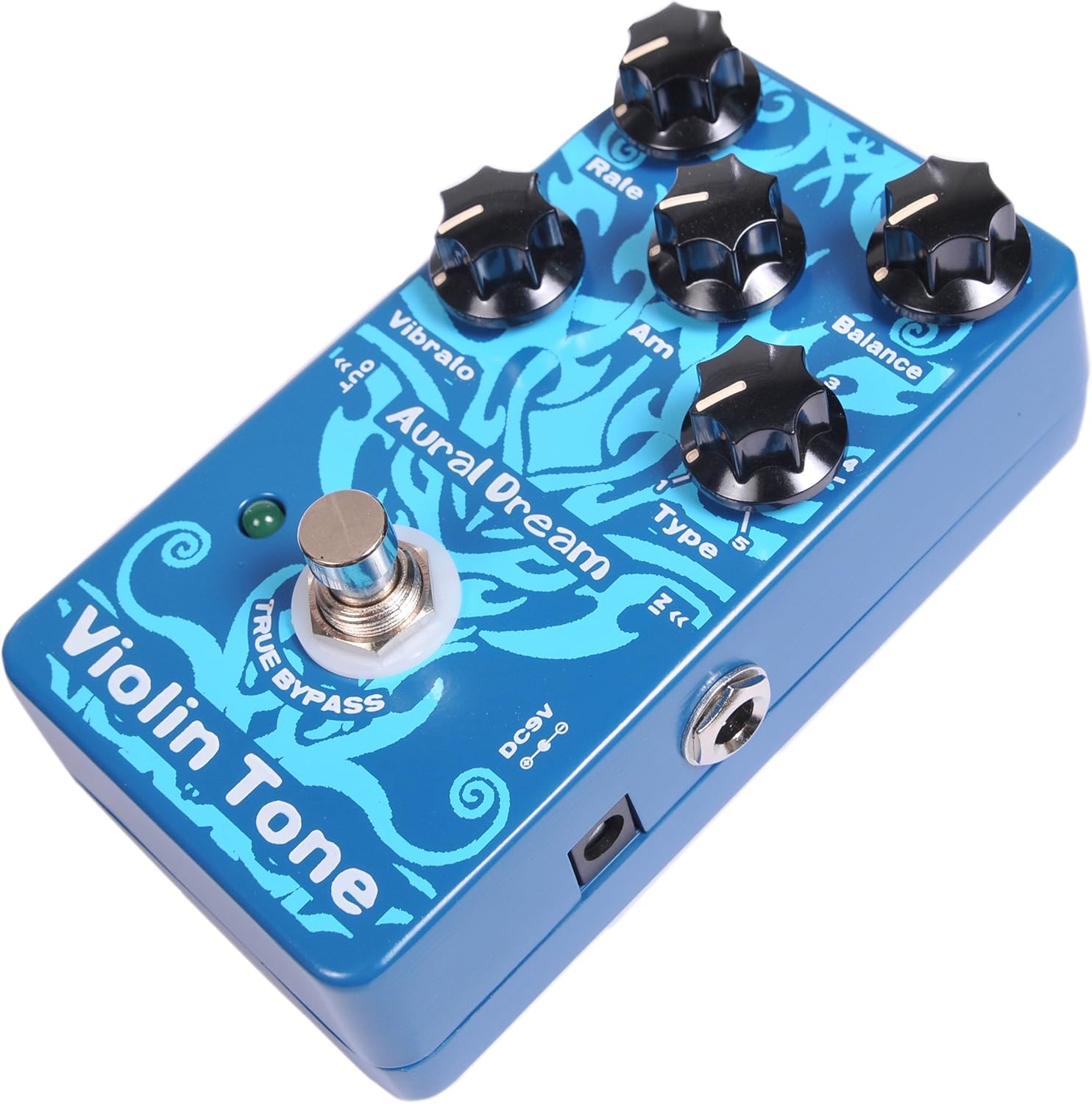 Aural Dream Violin Tone Synthesizer Guitar Effect Pedal includes