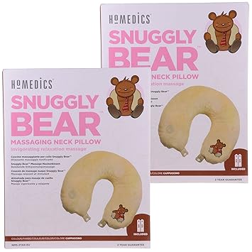 Homedics Snuggly Bear Neck Massager Twin Pack Amazon Co Uk