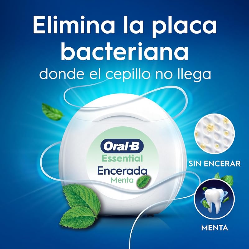 Essential Floss Hilo Dental Encerado para Espacios Reducidos, 50 m — foto 5 de 7