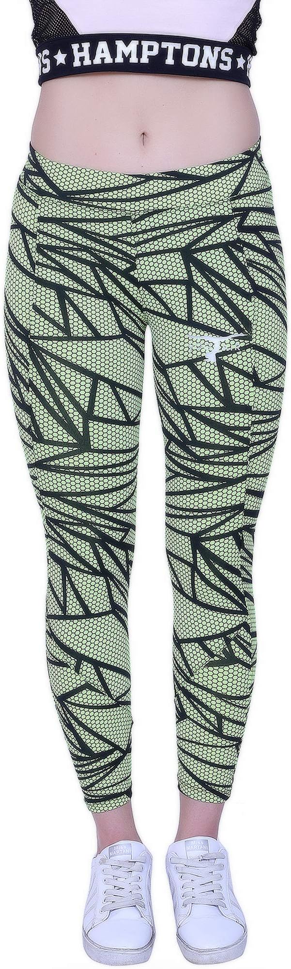 YOGAIR Women's Soft Fabric Capri Non See-Through Fabric