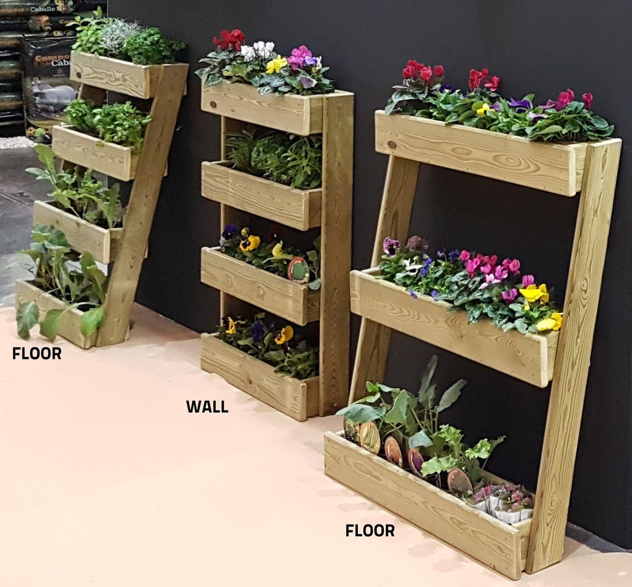 STAND LINE FLOOR 70 4B - Huerto urbano Columna de cultivo, 10 x 35 ...