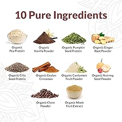 NUTRAPULSE Organic Vegan Protein Powder – Vanilla