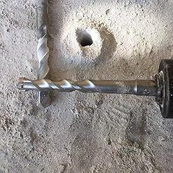 BHTOP 17 Pcs SDS Plus Rotary Hammer Drill Bits and