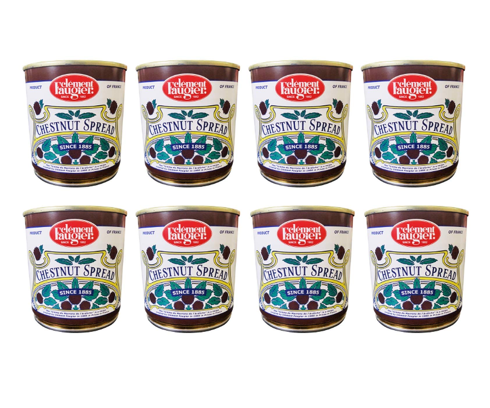 Clement Faugier Chestnut Spread (8 Pack, Total of 2000g)