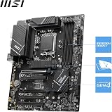 MSI PRO B760-P DDR4 II Motherboard ATX LGA 1700 14th 13th 12th Gen Intel view 3