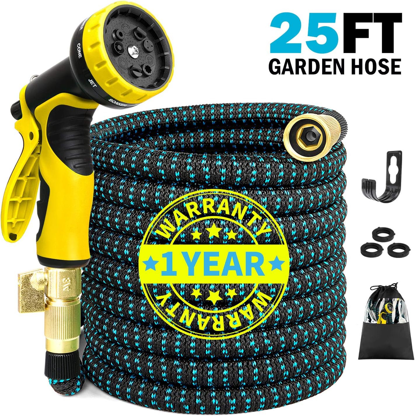Best Pocket Hose Bullet 25-Ft Expandable Garden Hose