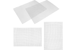 Veemoon Seed Germination Tray Sheet for Microgreens, 4Pcs 30X21Cm Mesh Seed Growing Pad, and Sprouting