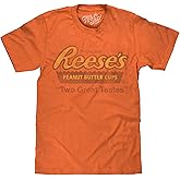 Tee Luv Men's Reese's Peanut Butter Cup Shirt - Two Great Tastes Candy Shirt