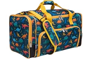 Wildkin Kids Weekender Duffel Bags for Boys & Girls, Perfect for Sleepovers and Travel Duffel Bag for Kids, Carry-On Size & Ideal for School Practice or Weekend Travel Bag