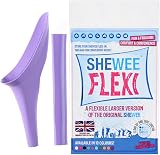 SHEWEE Flexi Female Urinal UK Made Flexible Reusable Portable Device Extension