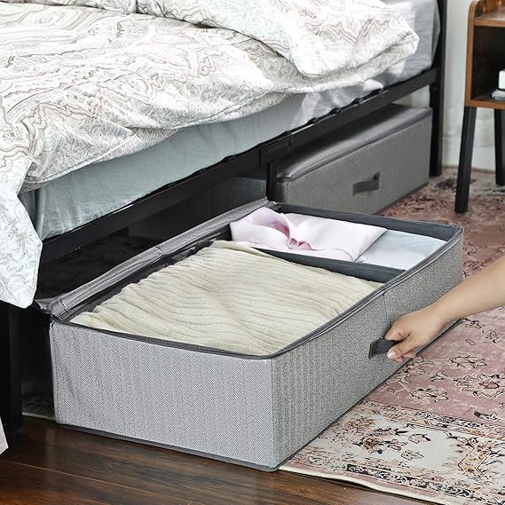 32 3 X 16 5 X 7 9 Inches Above Wardrobe Songmics Underbed Storage