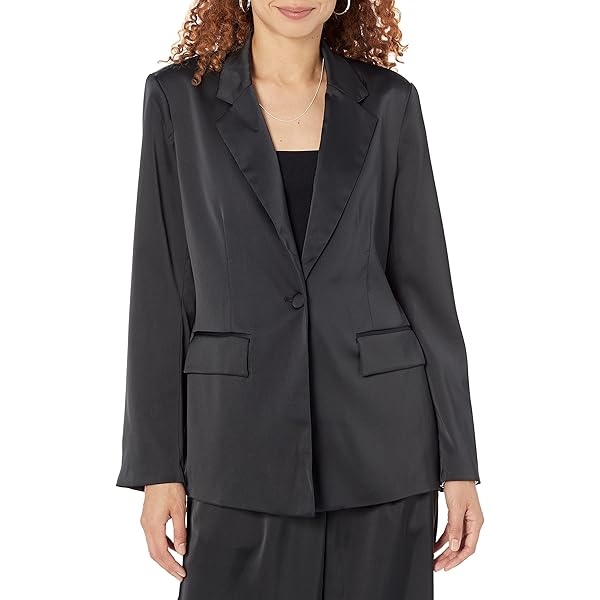 NIC+ZOE Women's Social Edit Blazer, Black Onyx at Amazon Women's