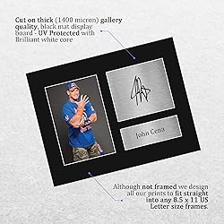 HWC Trading John Cena Wrestling Gifts Printed
