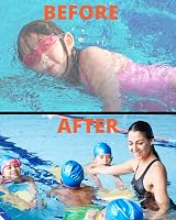 JIMJOOS Kids Swimming Cap Silicone 3–14 Years Anti-Slip Orange view 7