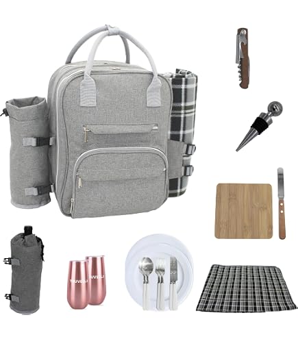 Picnic Backpack Picnic At Ascot 2 Person With Cooler & Wine Holder ...