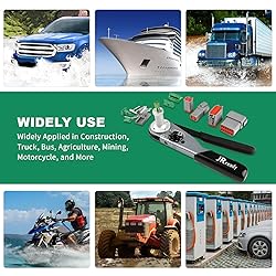 JRready DW5010 Deutsch Connector Kit, 2 3 4 6 8 12