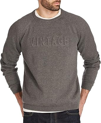embossed sweater