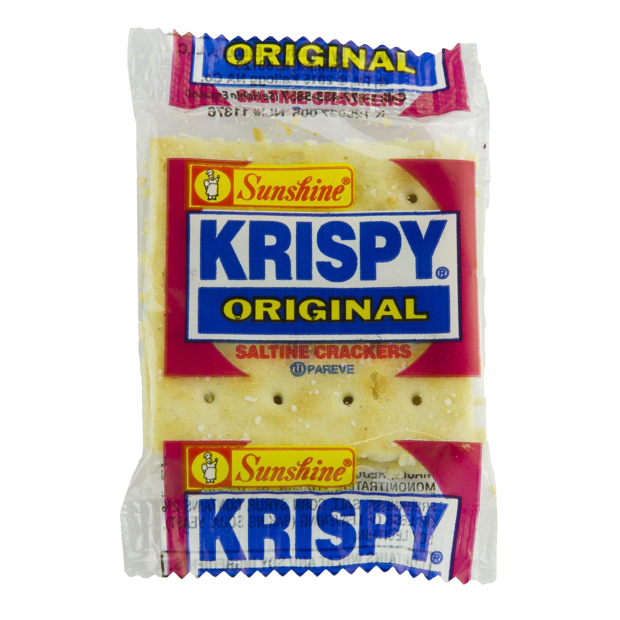 Krispy, Saltine Crackers, Original, Single Serve, 0.20 oz(Pack of 500