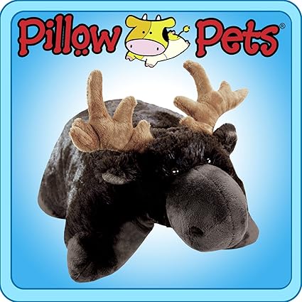 Amazon Com My Pillow Pet Chocolate Moose Small 11 Inch Brown