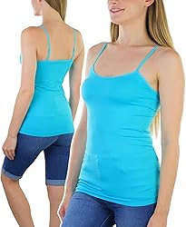 ToBeInStyle Women's Fitted Spaghetti Strap Camisole
