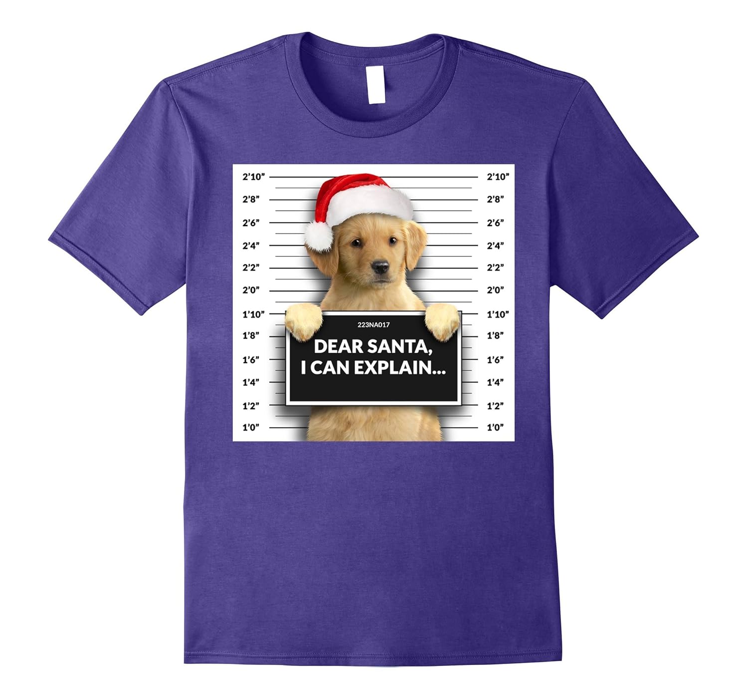 Dear Santa i can Explain Christmas Golden Retriever Shirt-Rose