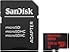 SanDisk Ultra 128GB microSDXC UHS-I Card with Adapter, Black, Standard Packaging (SDSQUNC-128G-GN6MA)