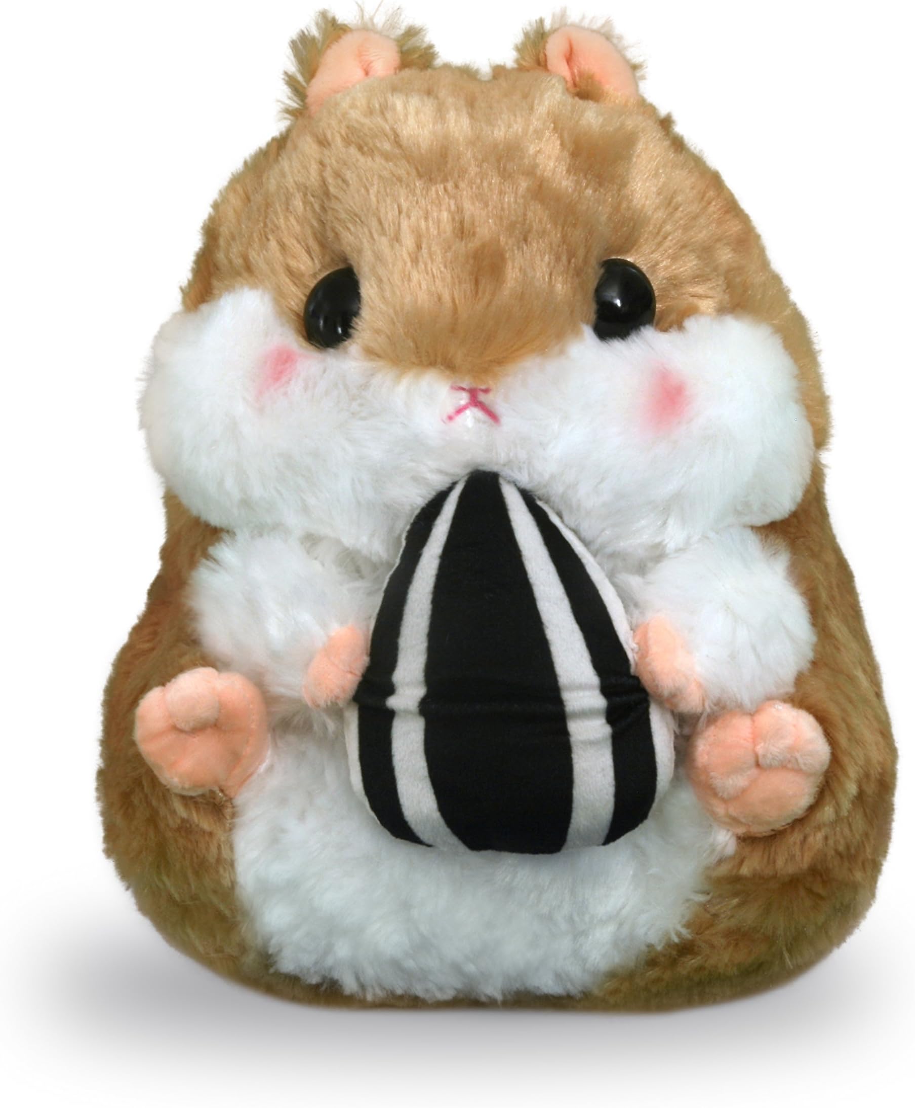 Brown Plush Hamster Stuffed Animal 10 Inches, TunaLuna Soft Toy Pillow Cushion