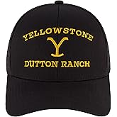 Yellowstone Trucker Hat, Adjustable Snapback Mesh Baseball Hat with Curved Brim