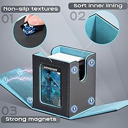 ZLCA MTG Deck Box with Commander Window
