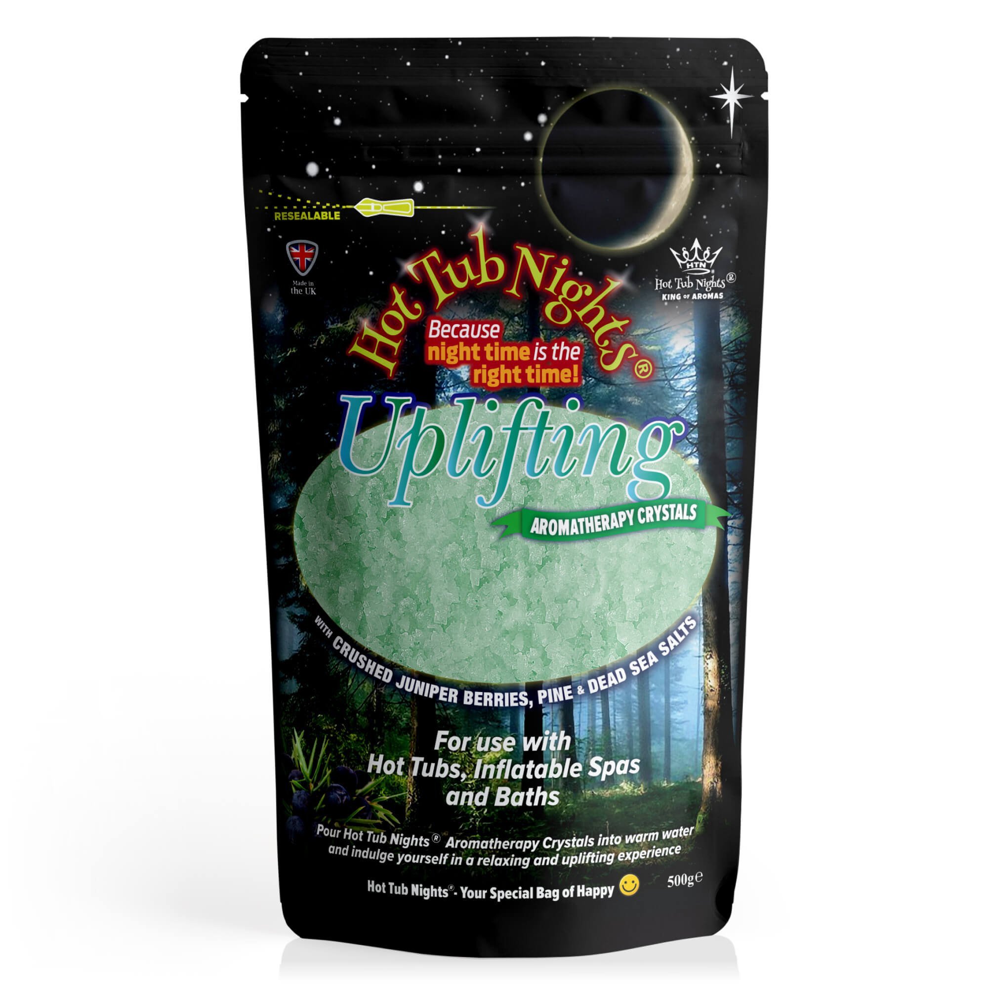 Hot Tub Nights (Uplifting) Aromatherapy Crystals Vegan (500g)