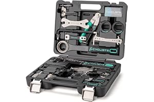 27 Piece Bicycle Tool Set - Bicycle Tool Maintenance Repair Kit - Mountain/Road Bike Repair Kit with Storage Case