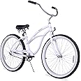 sixthreezero Urban Lady Beach Cruiser Bike, Women's 3 Speed Hybrid Bicycle