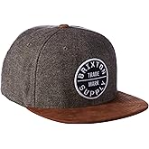 Brixton Mens Oath Iii Medium Profile Adjustable Snapback Hat