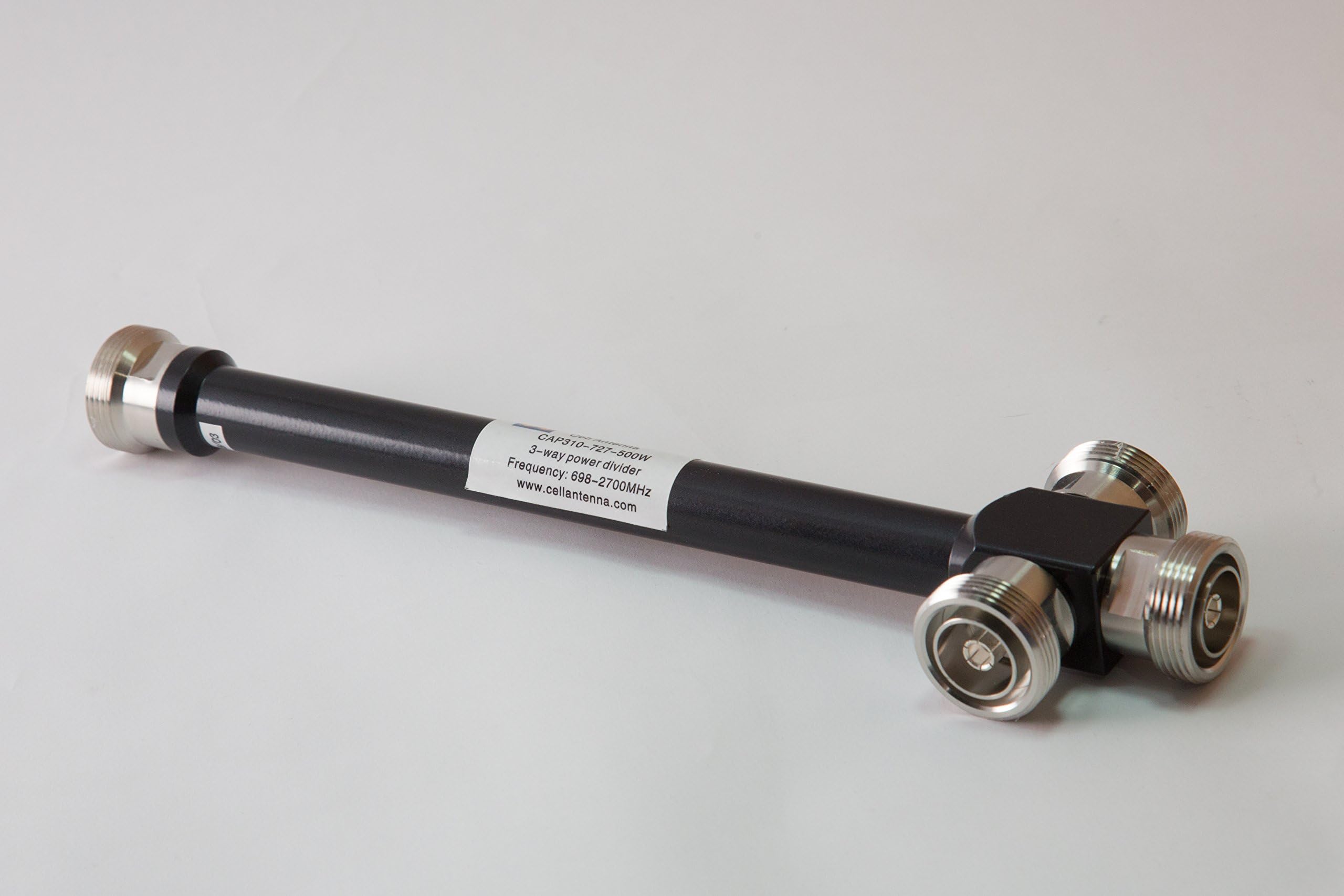 3-Way, 7/16 DIN-Female, 500W, RF Cavity Power Splitter, 698-2700MHz