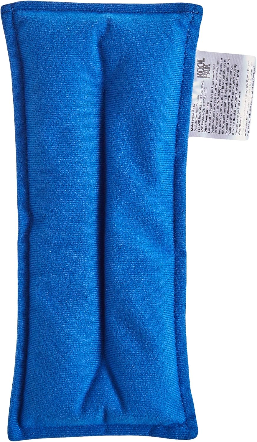 Koolpak Microwaveable Microbead Heat Pack - Medium (12 x 29cm), Blue, M (Pack of 1) - Image 3