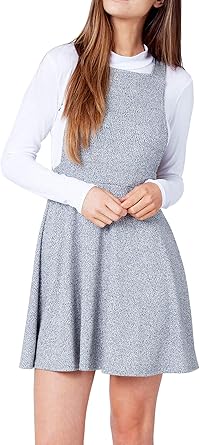 swing pinafore dress