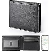 ESR Geo Wallet with Find My, RFID Blocking, Wallet for Men, Wallet Tracker(iOS 14.5 Above Only), Holds 9 Cards and 15 Bills, Replacement for AirTag Wallet, Slim Bifold Card Holder, Twillingt Black