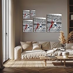 B.B.F MAKE American Football Sports Canvas Wall Art
