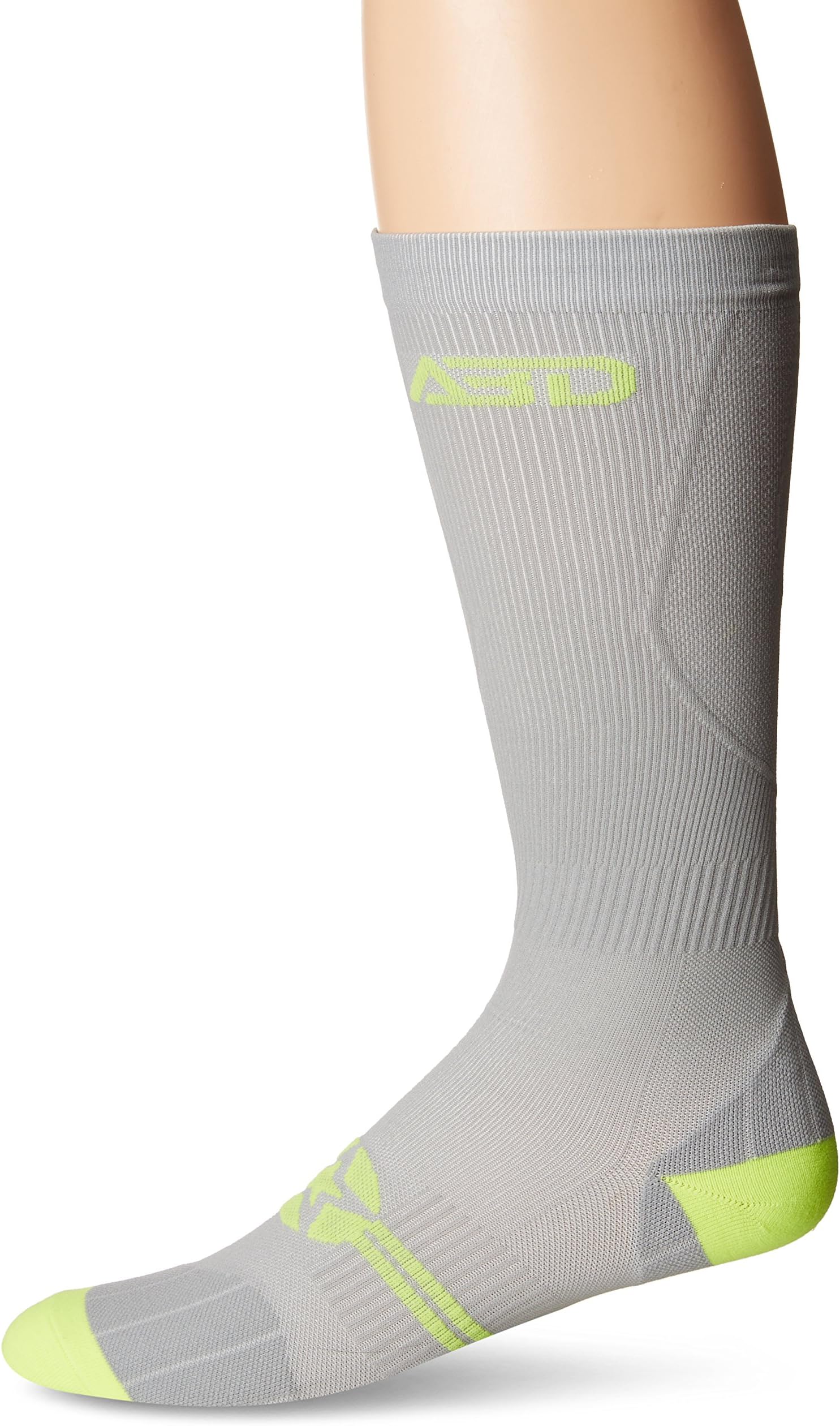 ABD ATHLETE INC. Plus Size Compression Socks 4 Wide Calf, Big and Tall, Men & Women 15-20 mmHg Reduce Pain Swelling. Maternity Nurse Travel Diabetic & Medical (WF XL, Grey)