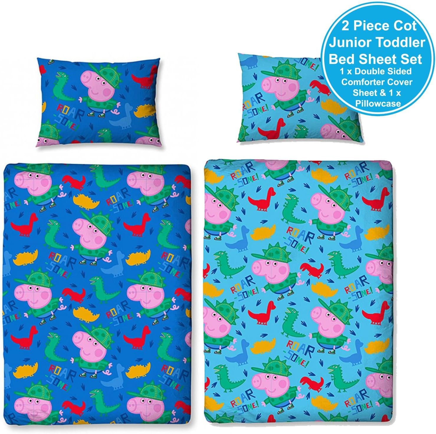 george pig cot bedding