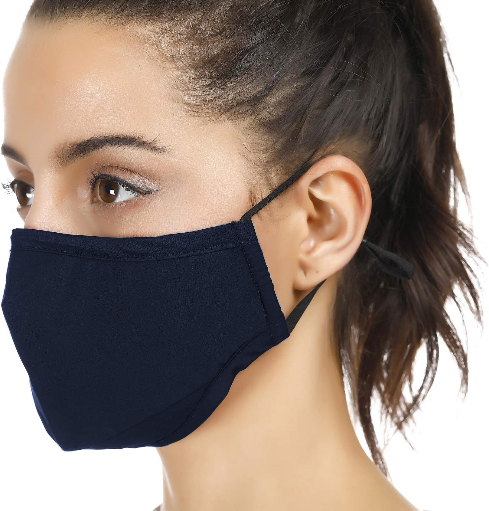 N95 Dust Mask Can Be Washed Reusable and Smoke Pollution Mask with 2 Filters One Size