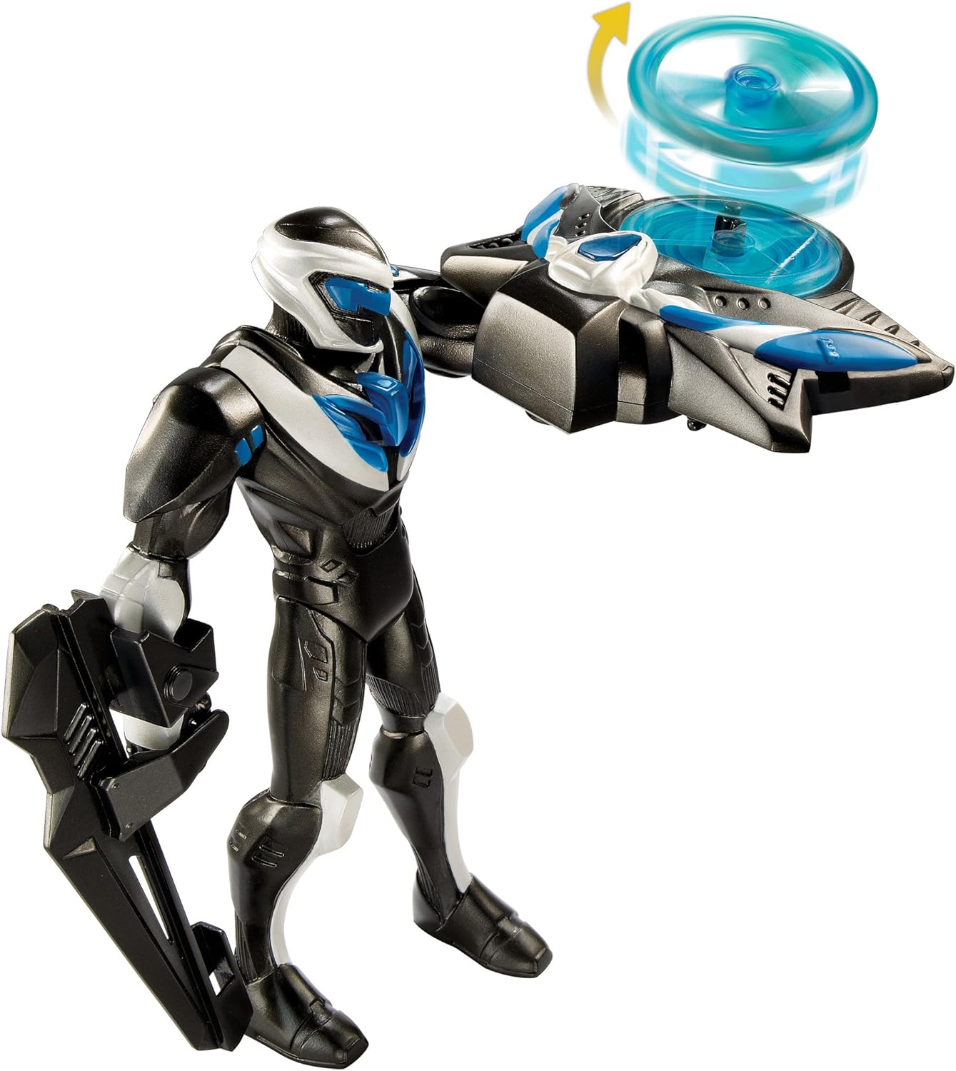 Max Steel RIP Launch Toxzon Figurine, Black and Blue - Image 5