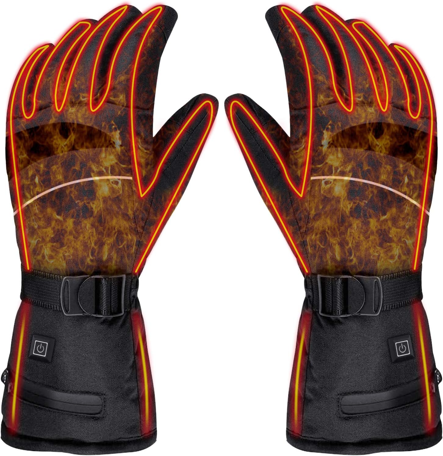 Heated Gloves 3 Heating Levels Intelligent Control, Electric