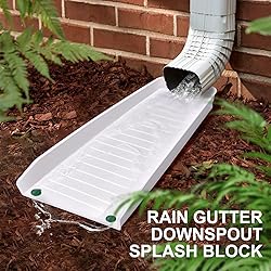 4 Pack Gutter Downspout Extensions,Rain Gutter