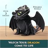 Dreamworks Dragons Toothless Interactive Roaring Mini Dragon Toy view 4