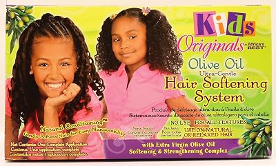 Africa's Best Kids Organics Olive Oil Hair Softening System 1 Application