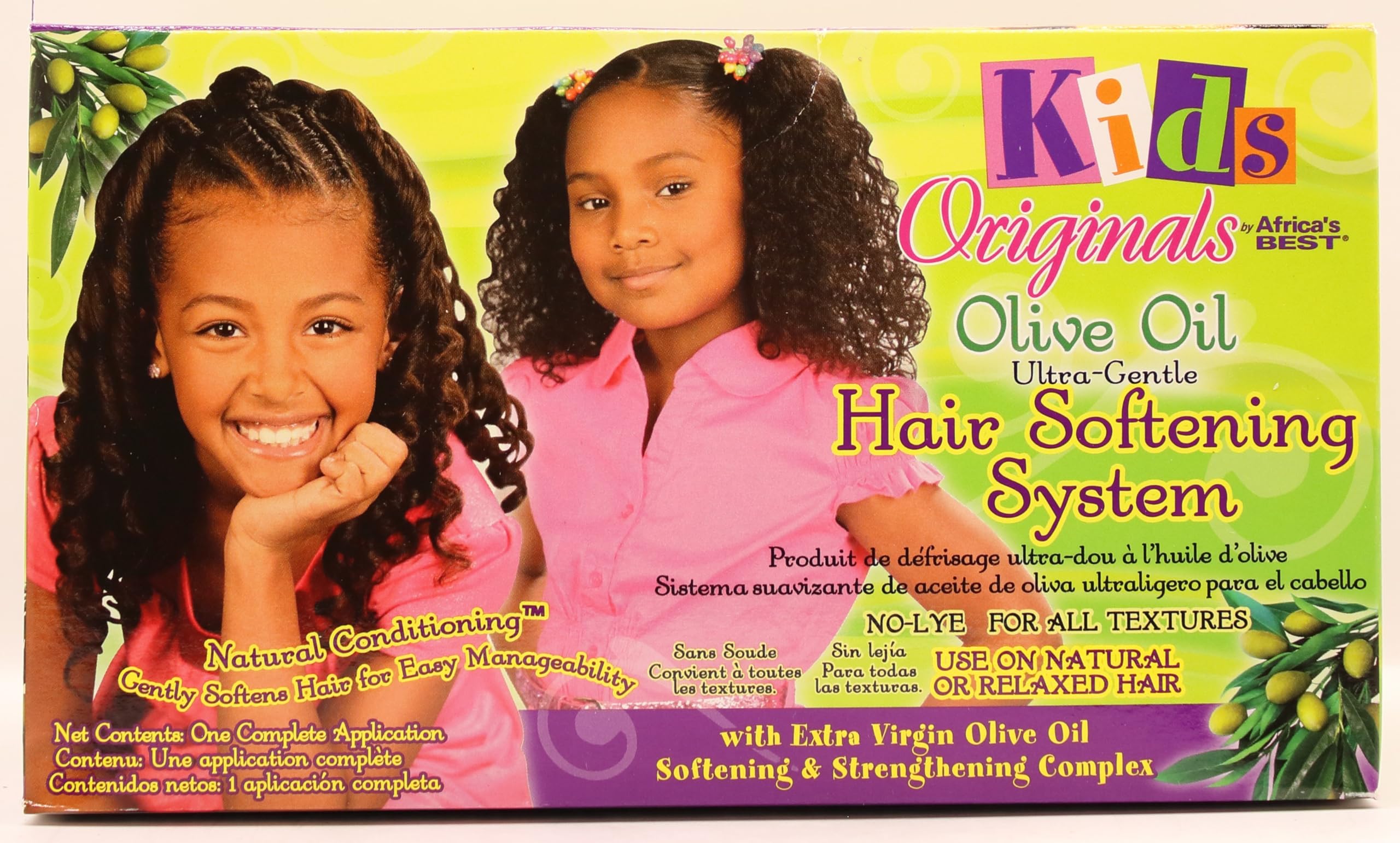 Africa's Best Kids Organics Olive Oil Gentle Hair Softening System