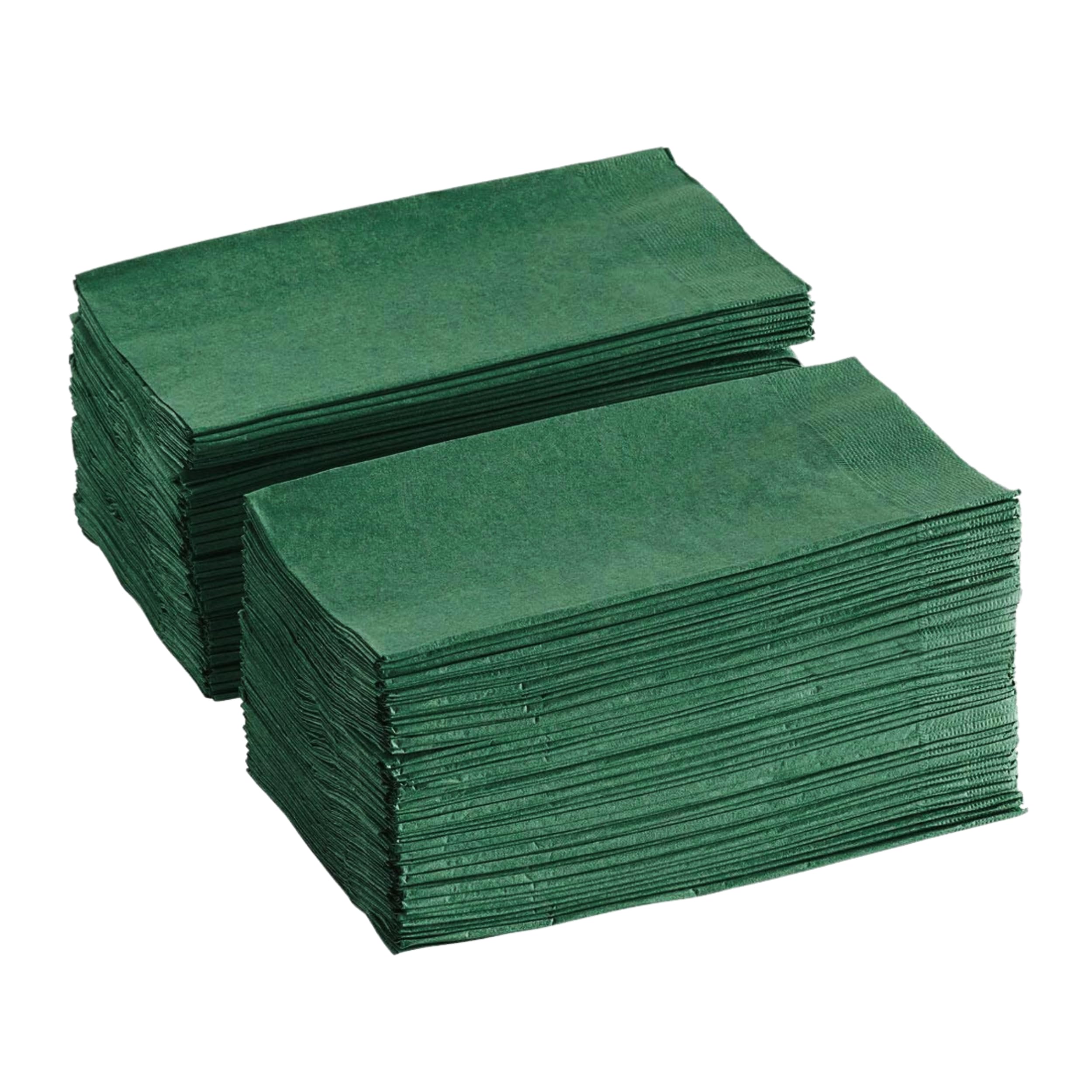 Photo 1 of Perfectware - PW-2 Ply Dinner Napkin Hunter Green- 125 2 Ply Hunter Green Dinner Napkins - Pack of 125ct