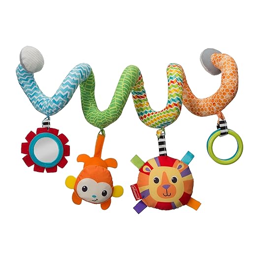 spiral car seat activity toy