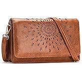 APHISON Crossbody Bags For Women,Wristlet Wallet Phone Purse Shoulder handbags Multi-Function Small RFID Clutch Card Holder